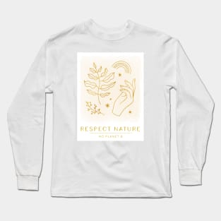 Respect Nature Long Sleeve T-Shirt